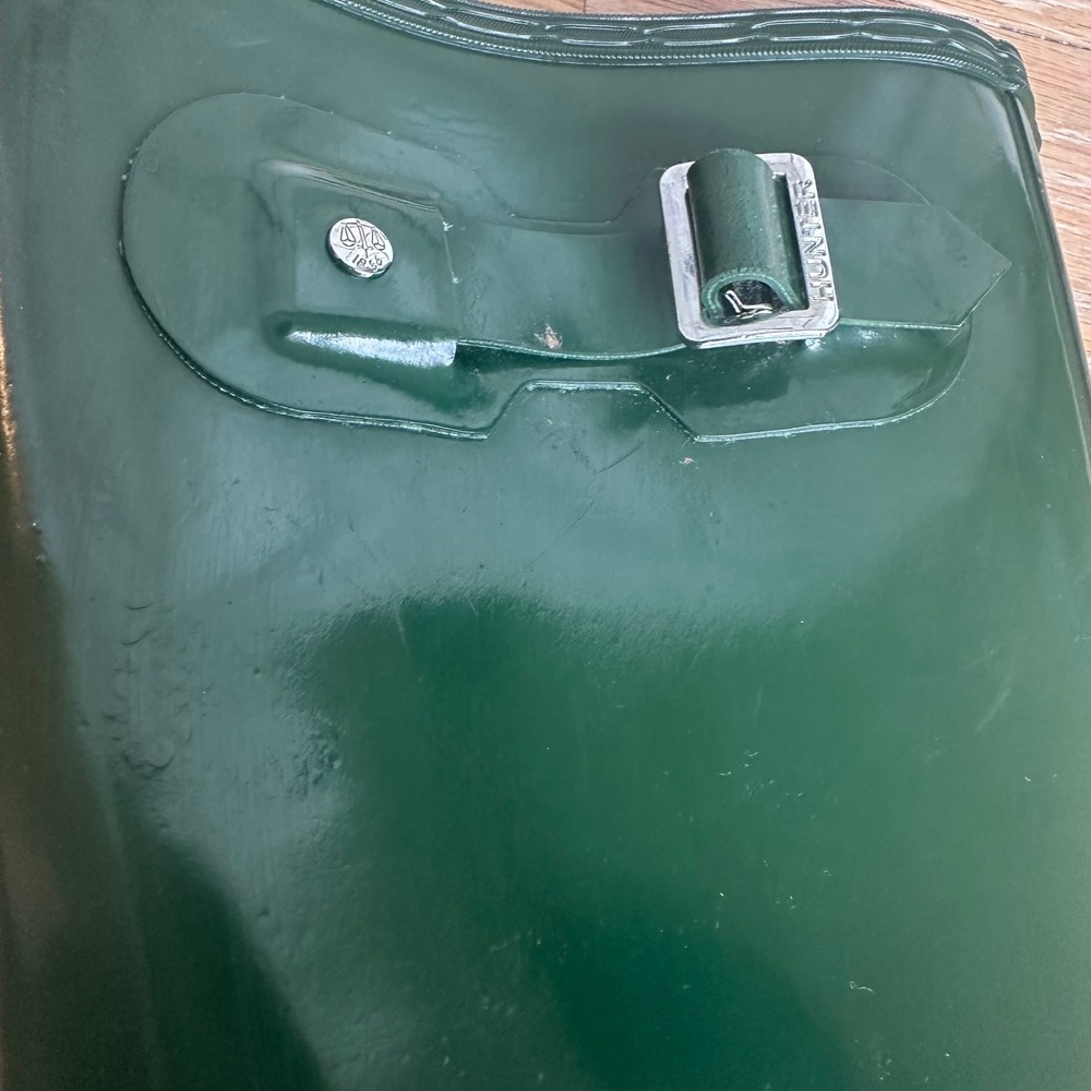 Hunter Womens Original Tall Rain Boot Gloss Green 8 - Picture 6 of 8